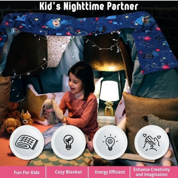 *NWT* LED Light Blanket 61x53” - Picture 4 of 6